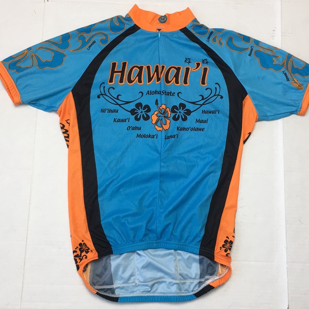 Canari Hawaii Cycling Jersey Bicycling Shirt Large